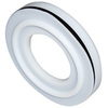 Tri-clamp Dichtung EPDM/PTFE ohne Lippe DIN 32676 C weiss 22x9.6x20.2 mm
